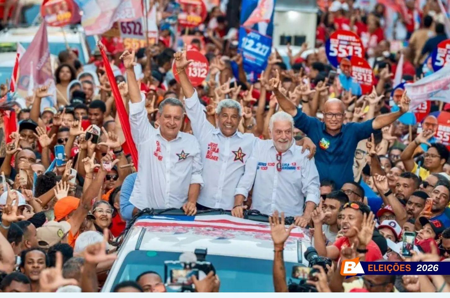 Eleições 2026: Em Ilhéus, Jerônimo Rodrigues Faz Carreata e Projeta Vitória do Grupo de Lula no 1º Turno