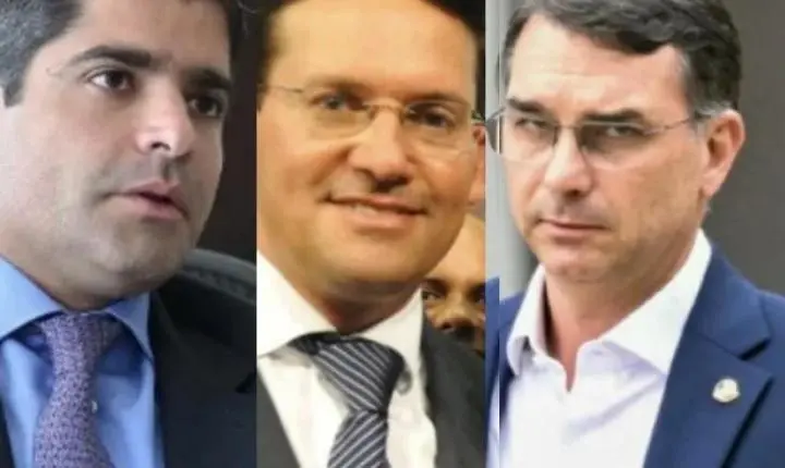 A CONVENÇÃO DE ACM NETO, JOÃO ROMA E FLÁVIO BOLSONARO