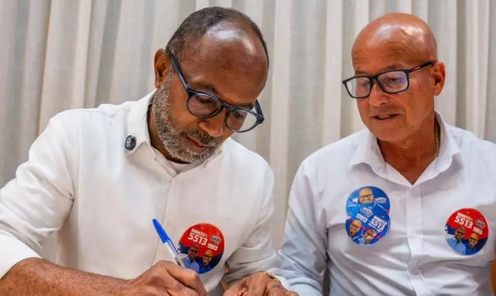 Bebeto e Gazo assinam Carta de Compromisso com as famílias atípicas da Bahia
