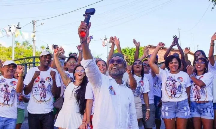 Bebeto leva campanha às ruas de Ilhéus neste sábado (22)