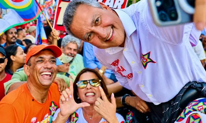 Caminhada reúne PT e forças aliadas em clima de alegria, afeto e união em Ilhéus