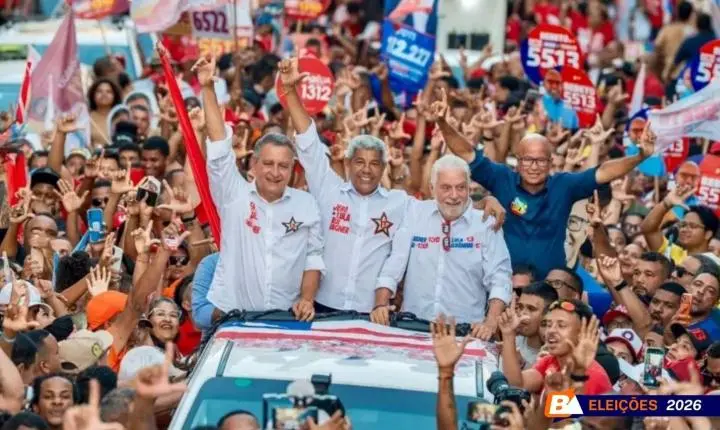 Eleições 2026: Em Ilhéus, Jerônimo Rodrigues Faz Carreata e Projeta Vitória do Grupo de Lula no 1º Turno