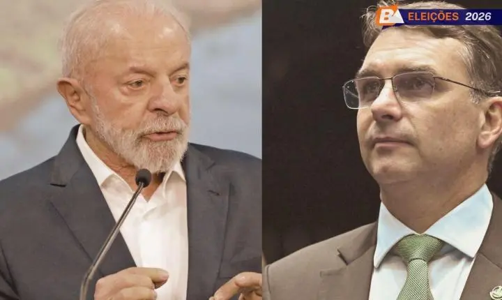 Lula lidera, mas Flávio Bolsonaro encosta e deixa eleição presidencial em aberto