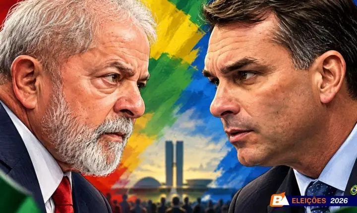 Pesquisa AtlasIntel: Lula e Flávio Bolsonaro Mantêm Disputa Acirrada e Empatam no Segundo Turno