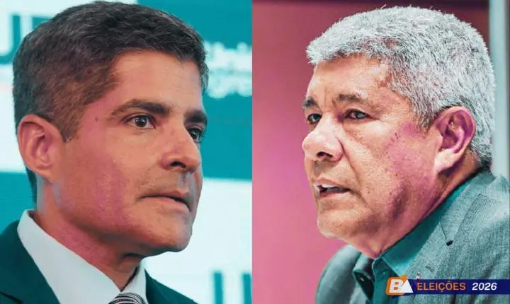 Pesquisa Real Time Big Data: ACM Neto e Jerônimo Rodrigues Mantêm empate técnico