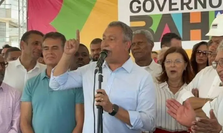 Tensão Política: Rui Costa critica ausência do prefeito de Ilh Iiéus em inauguração de obra